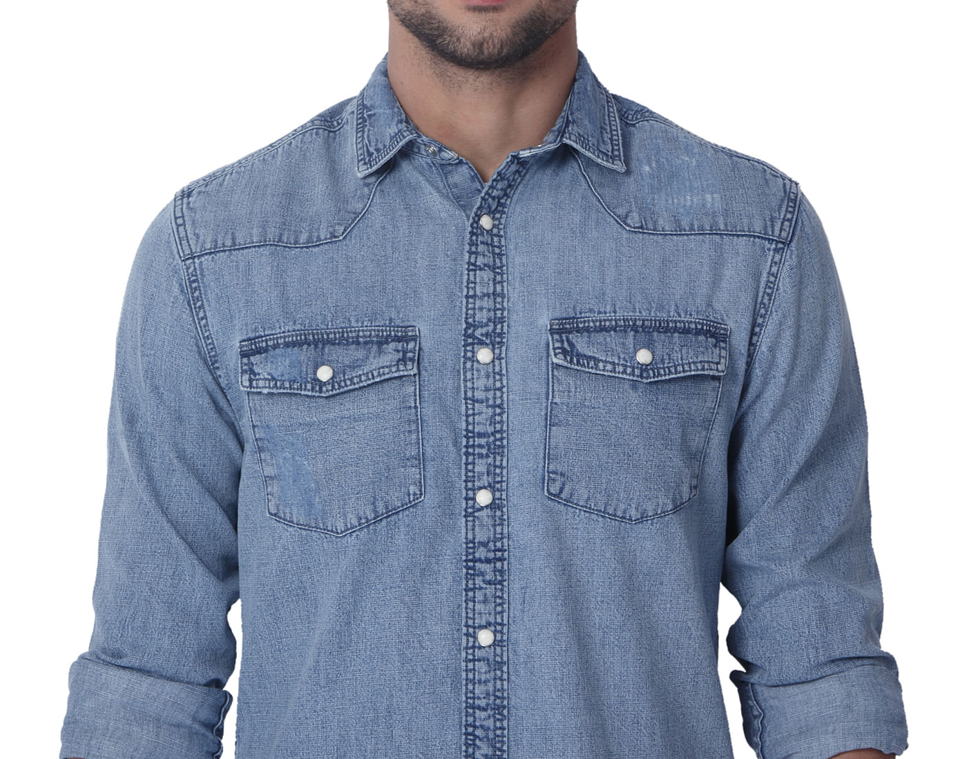 Blue Denim Shirt