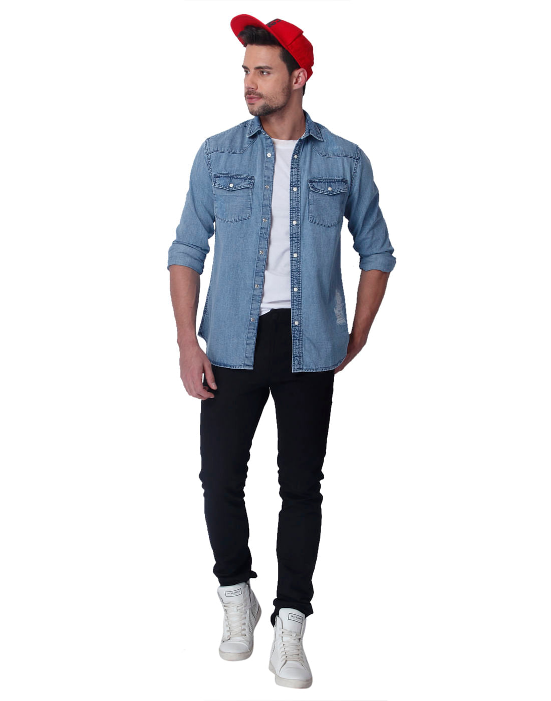 Blue Denim Shirt