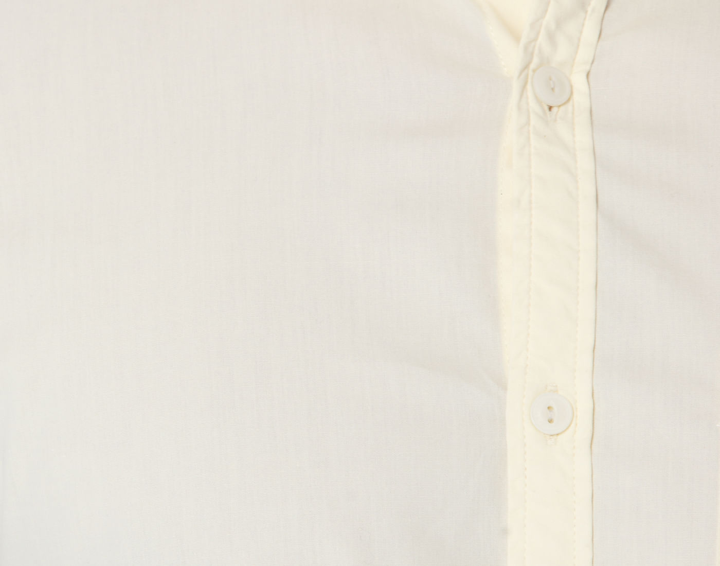 Lemon Yellow Mandarin Collar Slim Fit Shirt