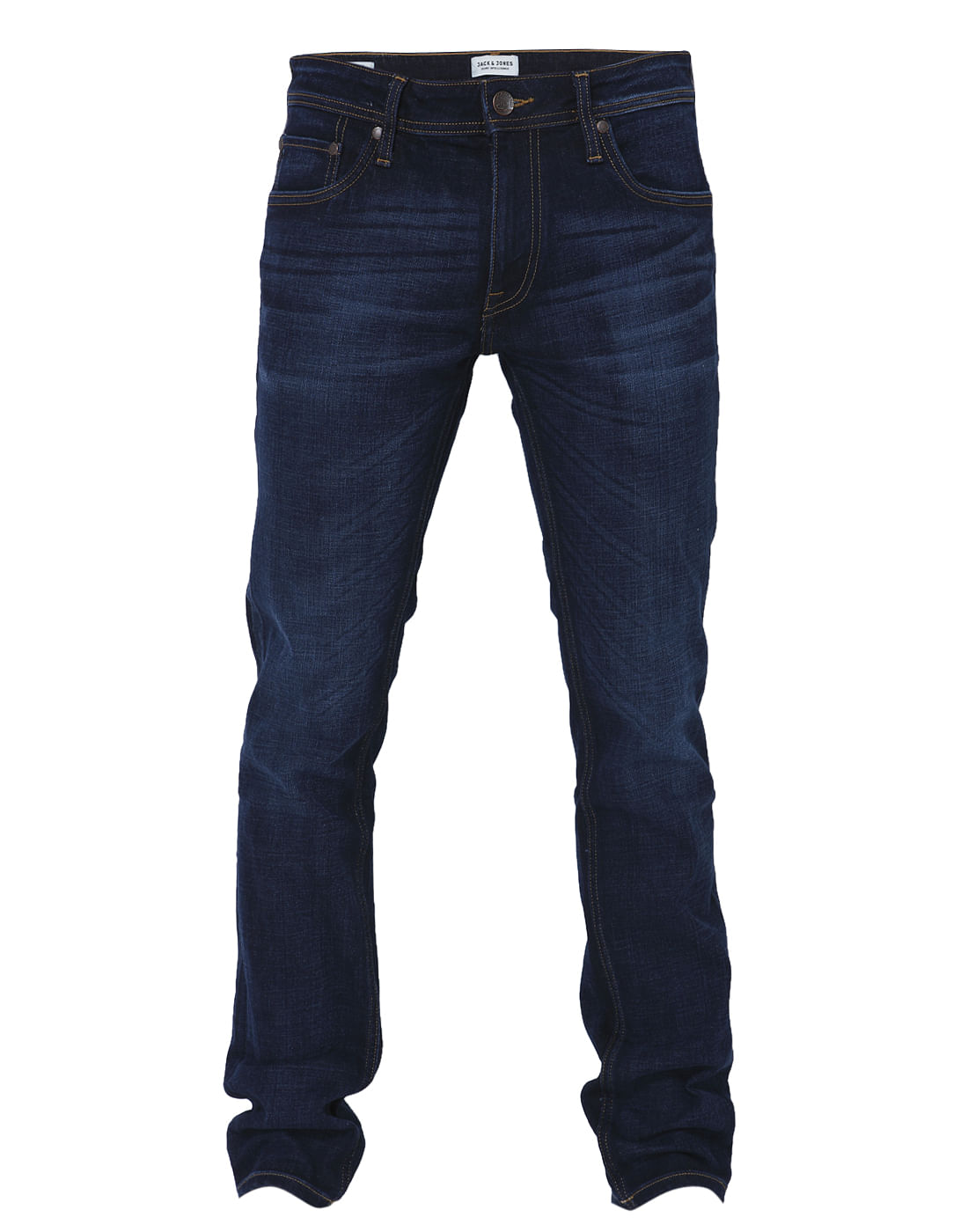 Dark Blue Low Rise Slim Fit Jeans