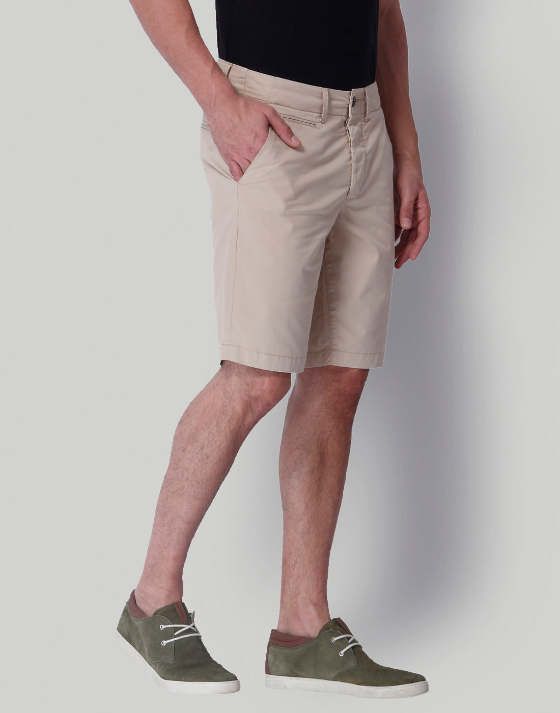 Beige Shorts