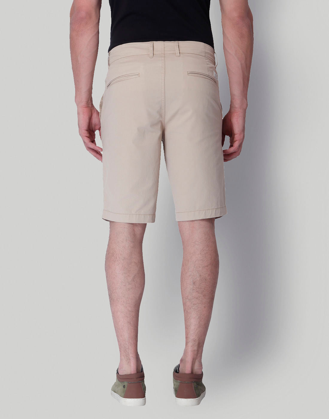 Beige Shorts