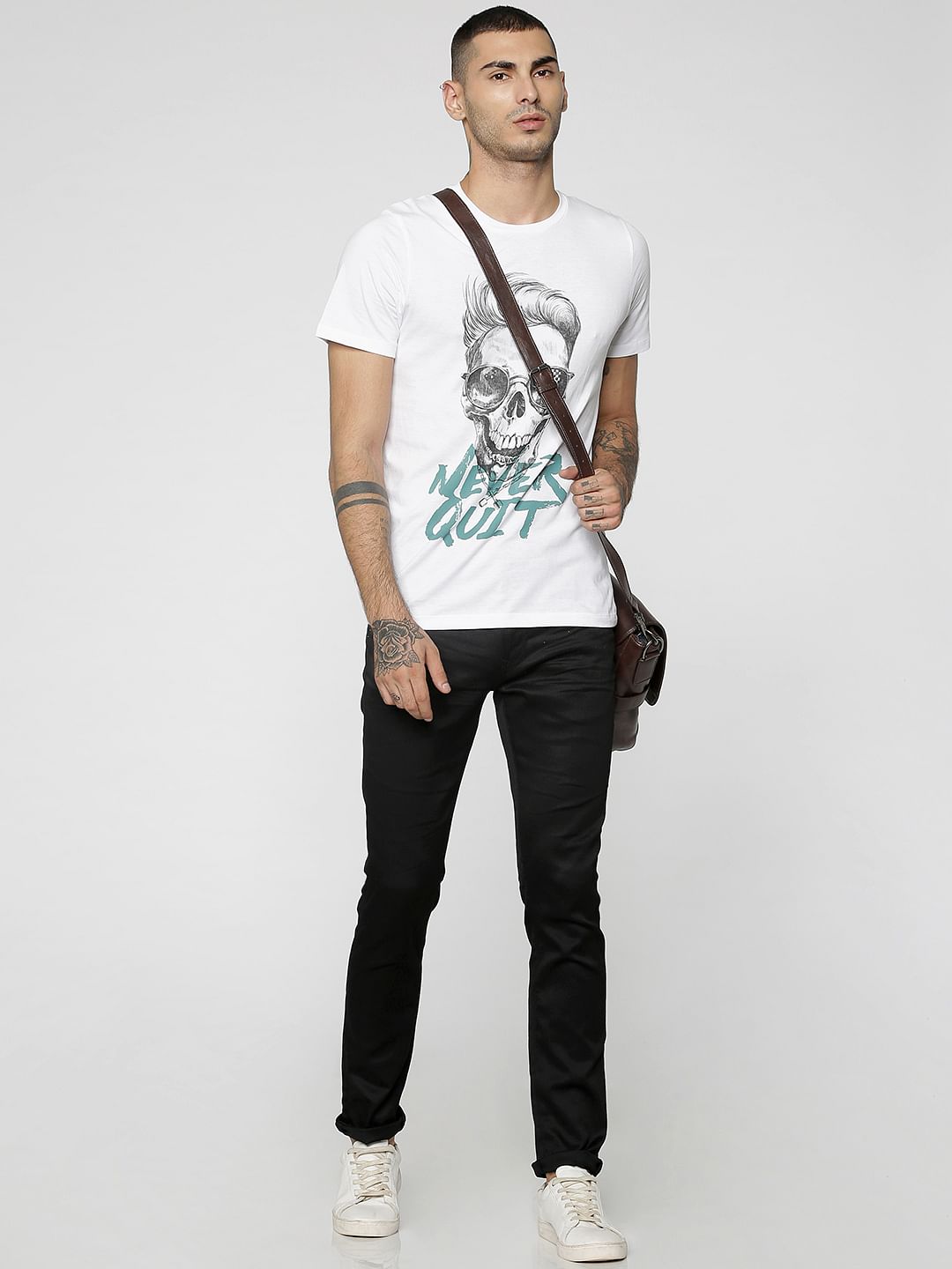 Black Ben Low Rise Skinny Fit Jeans