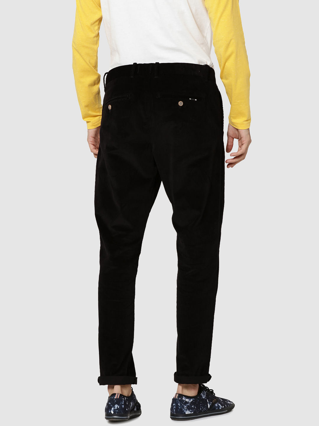 Black Slim Fit Trousers