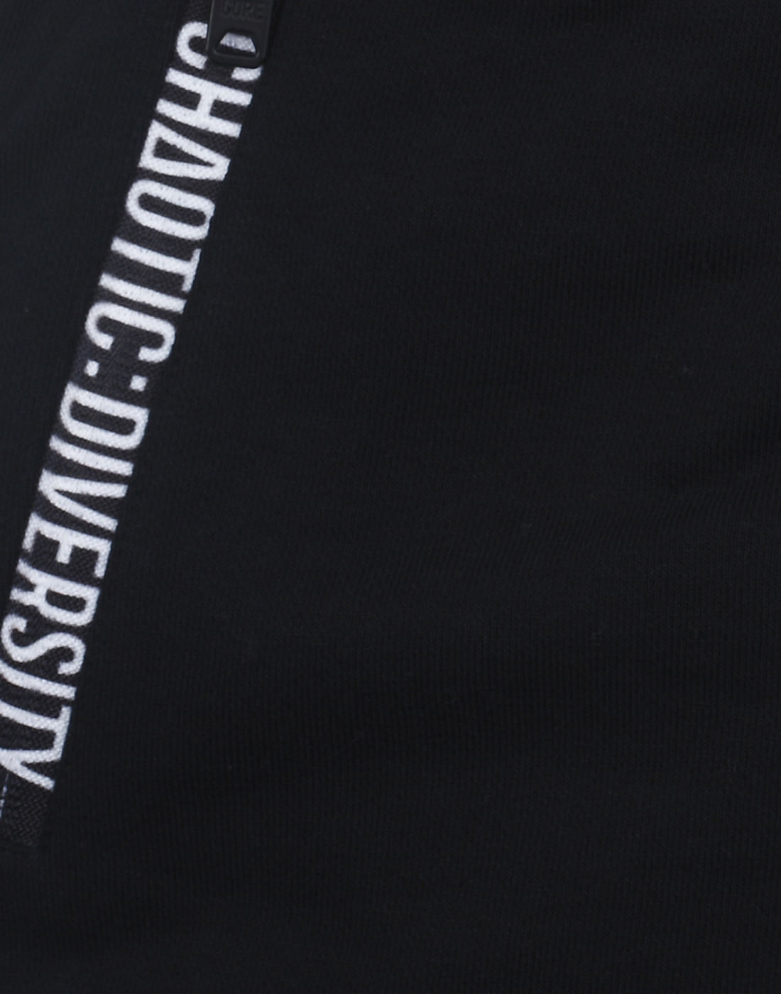 Black Mid Rise Slim Fit Sweatpants