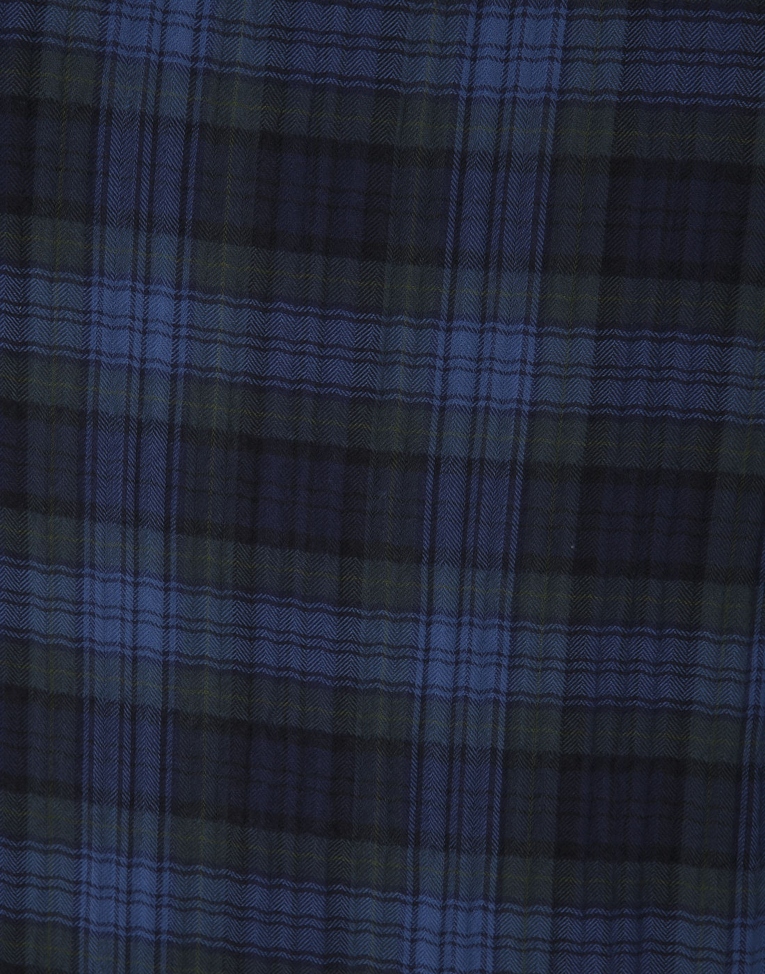 Blue & Black Check Shirt
