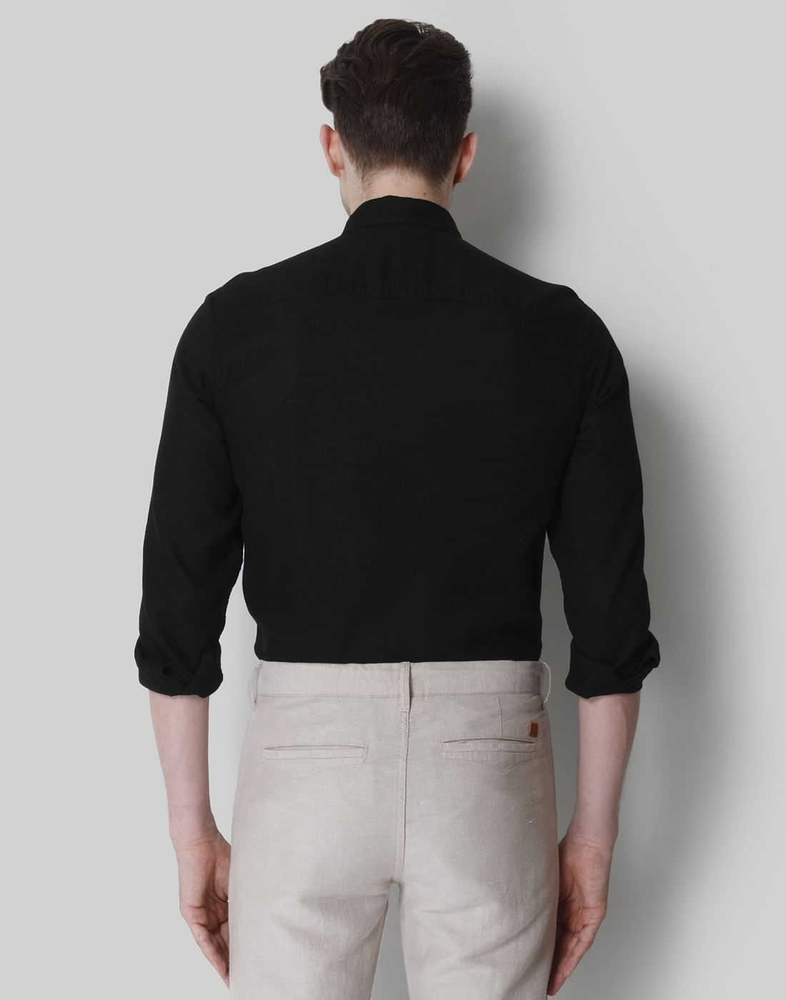 Black Slim Fit Shirt