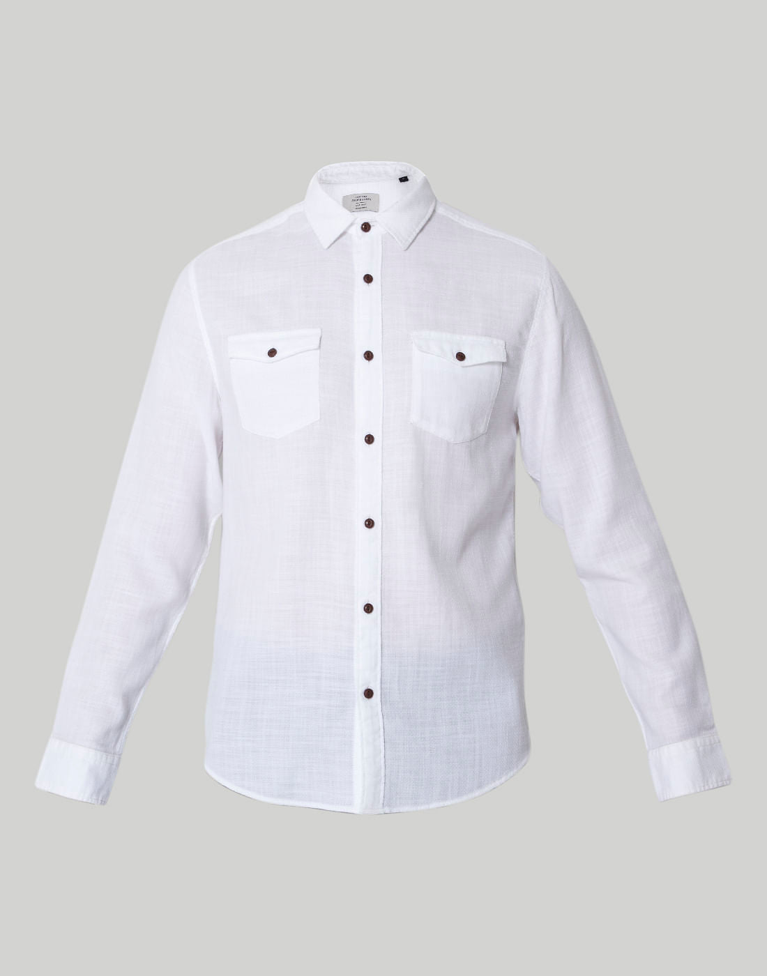 White Slim Fit Shirt