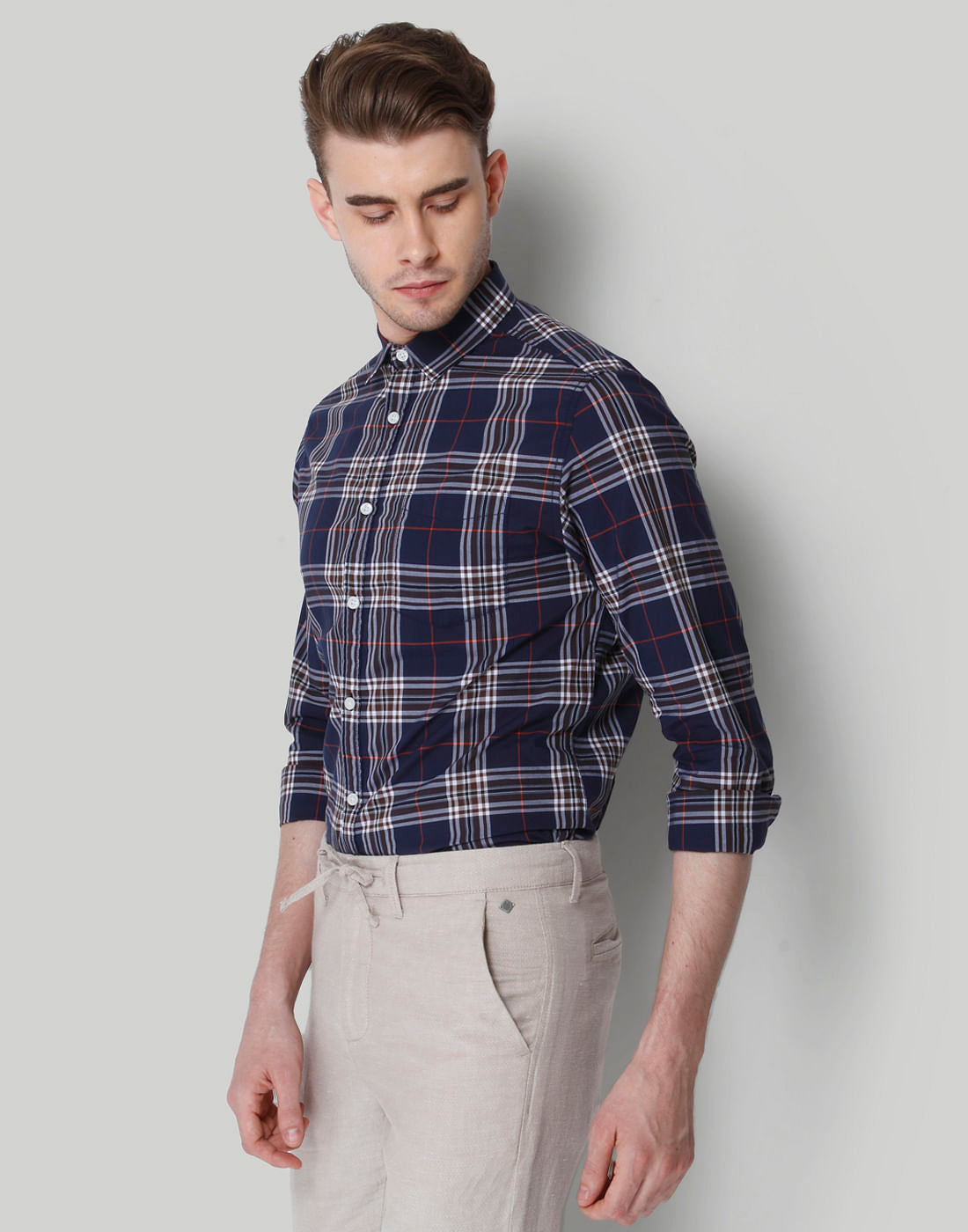 Black Check Shirt