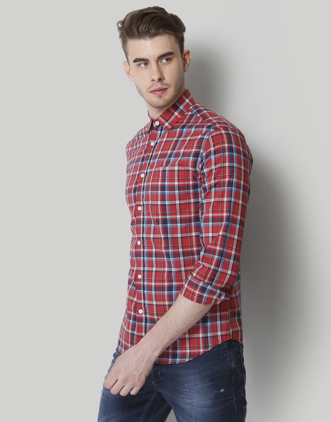 Red Check Shirt