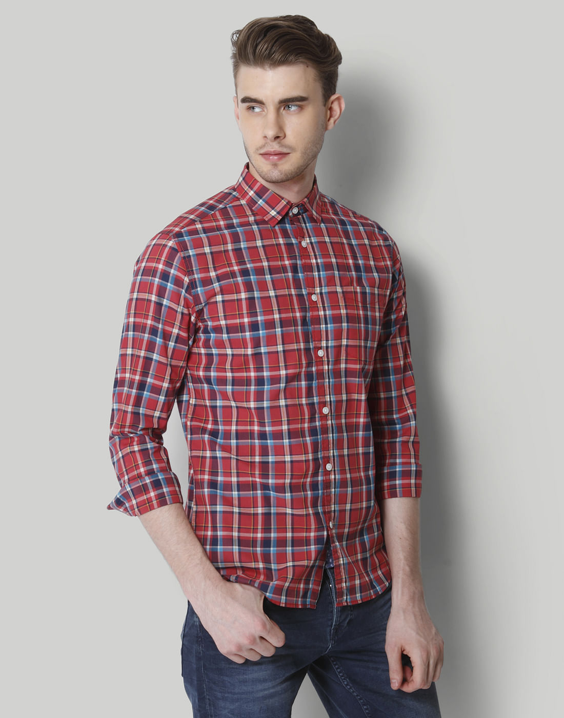 Red Check Shirt