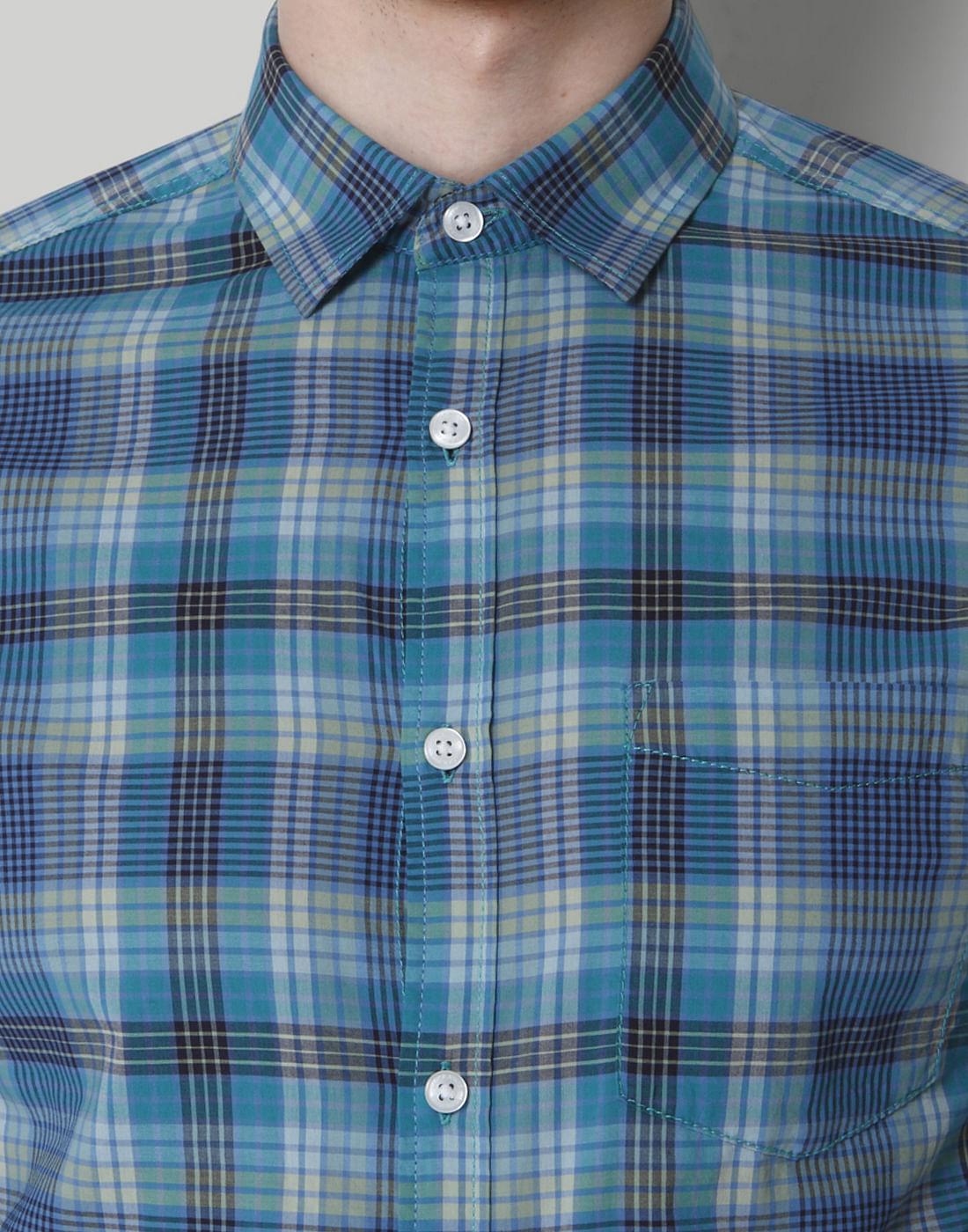 Blue Check Shirt