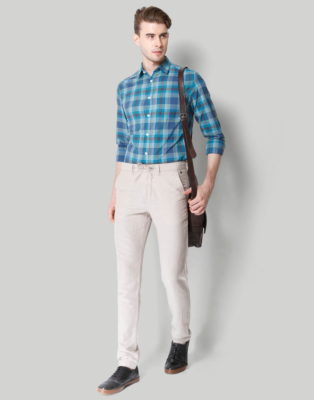 Blue Check Shirt