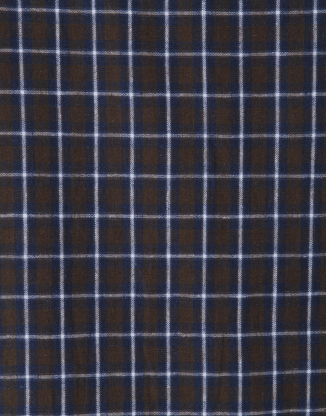 Brown Check Shirt