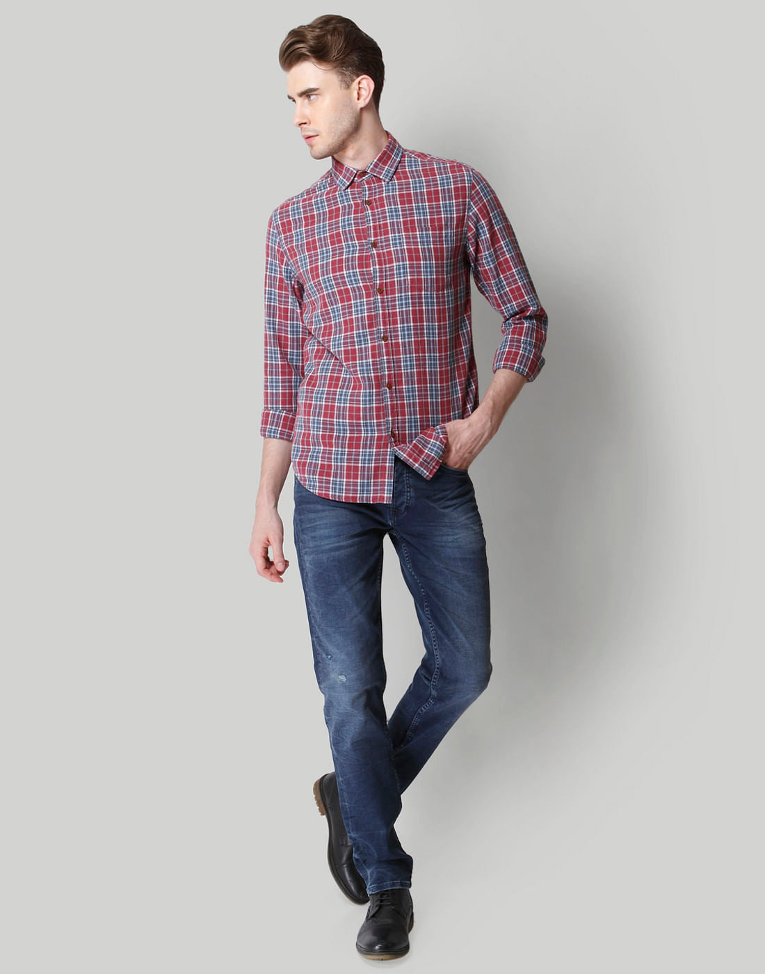 Red Check Shirt