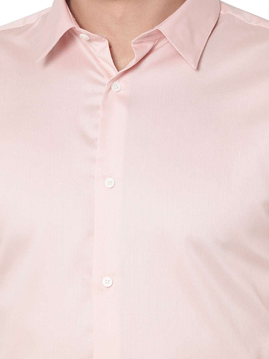 Pink Slim Fit Shirt