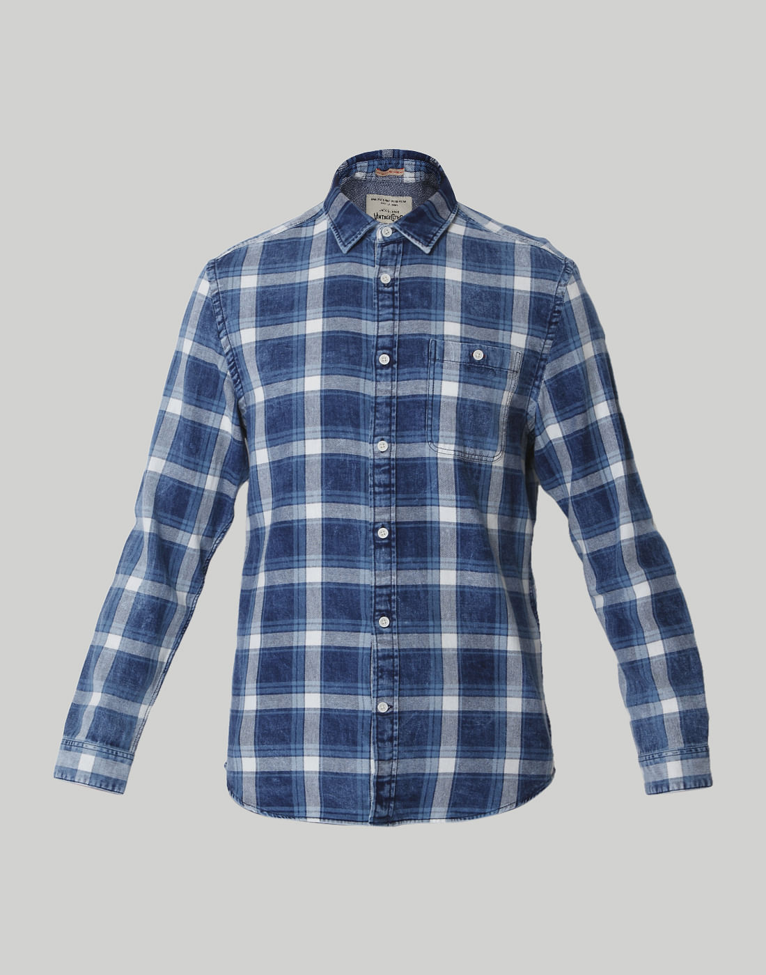 Blue Check Shirt