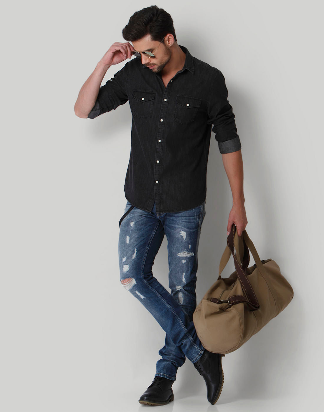 Light Blue Denim Shirt