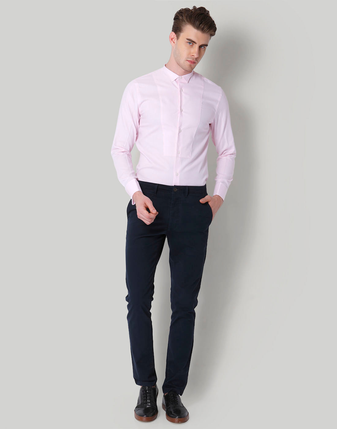 Pink Slim Fit Shirt