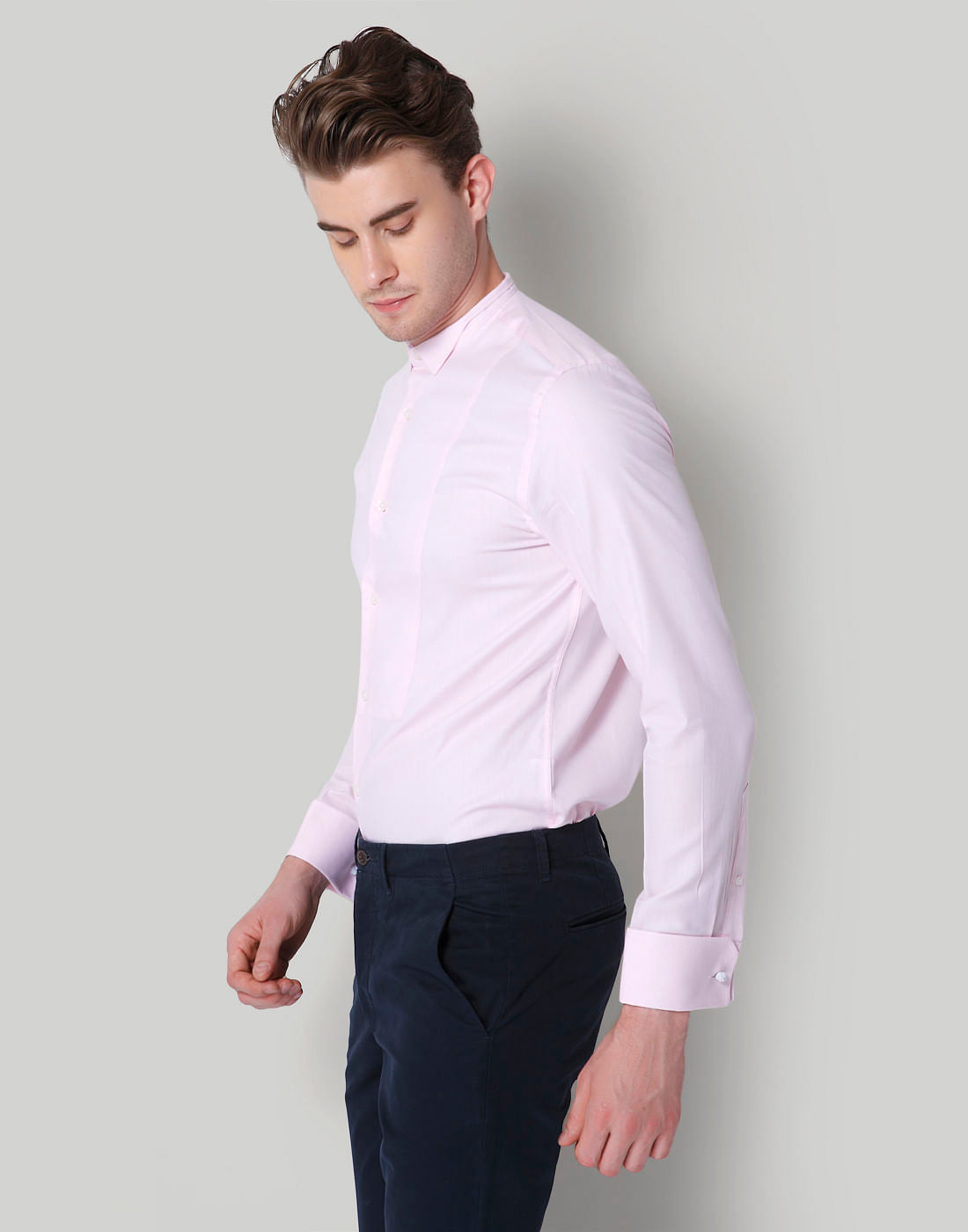 Pink Slim Fit Shirt