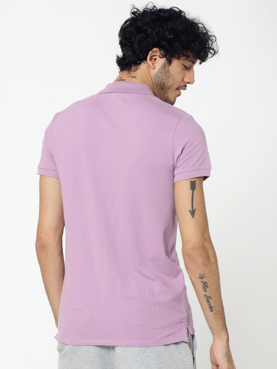 Light Purple Polo T-Shirt