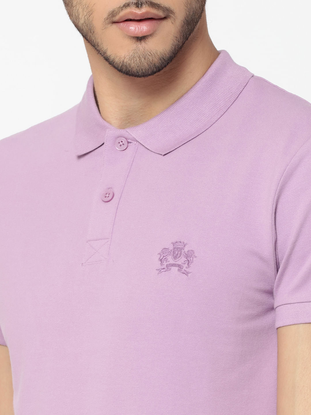 Light Purple Polo T-Shirt