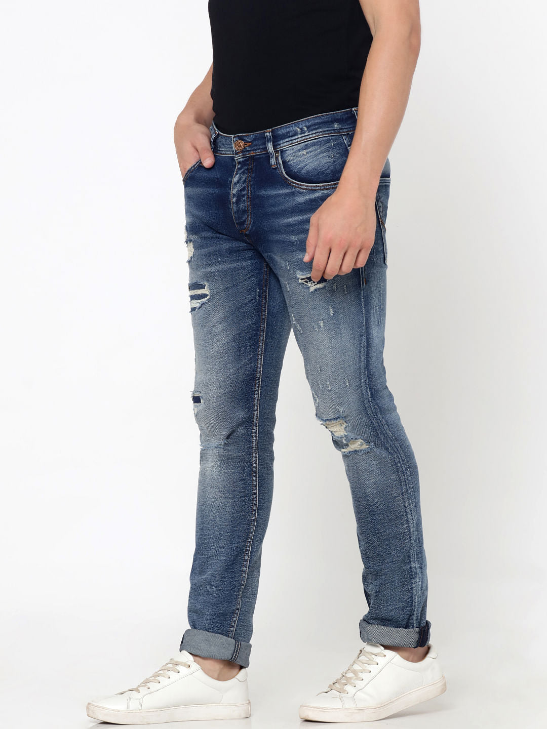 Blue Tim Anti Fit Jeans