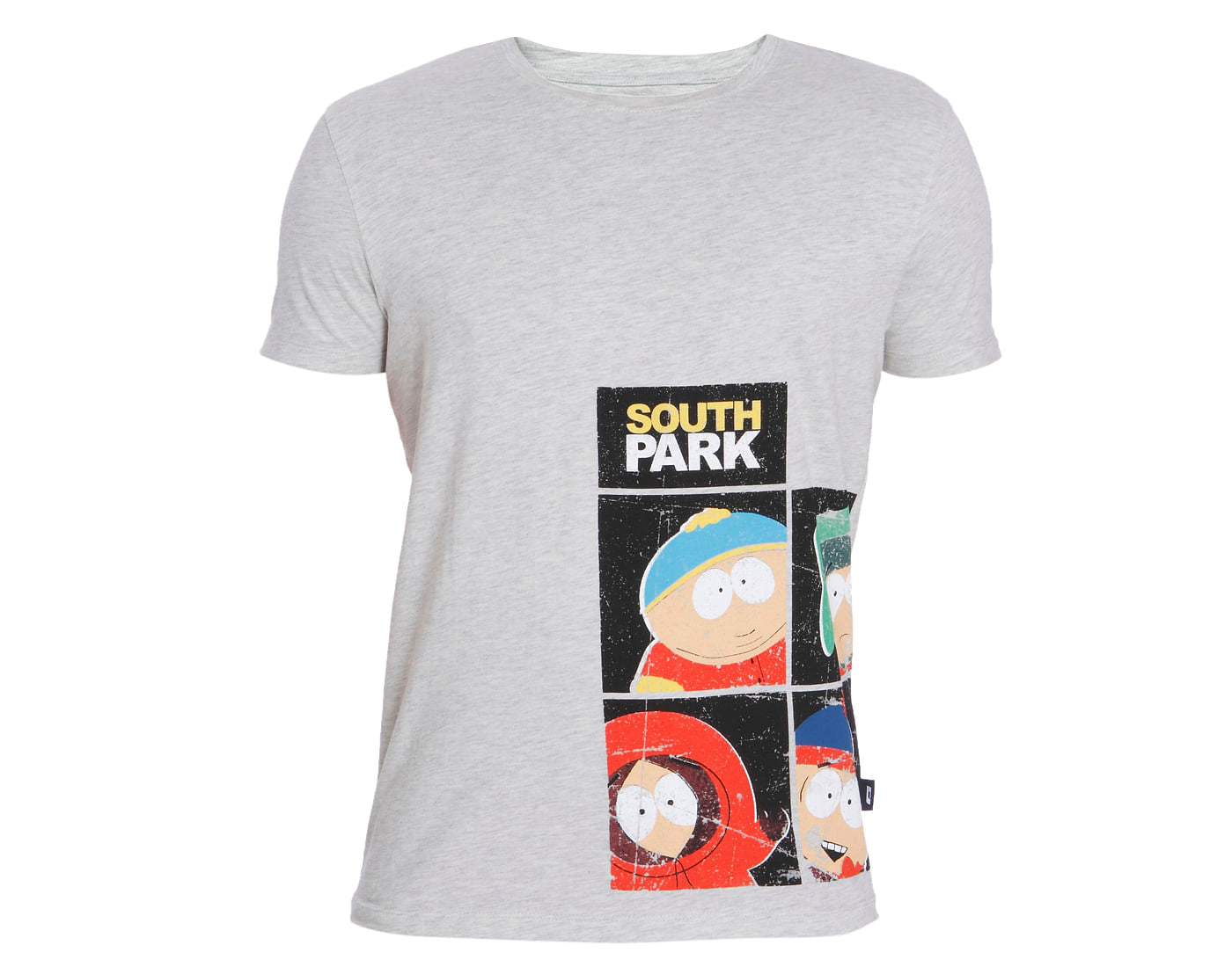 Off White South Park Print Crew Neck T-Shirt