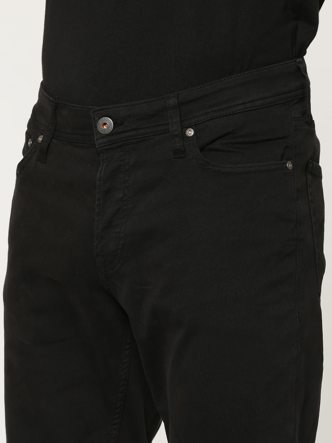 Black Glenn Slim Pants