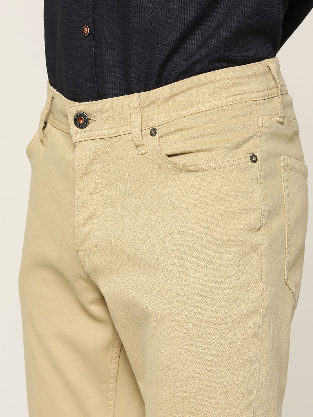 Khaki Glenn Slim Fit Pants