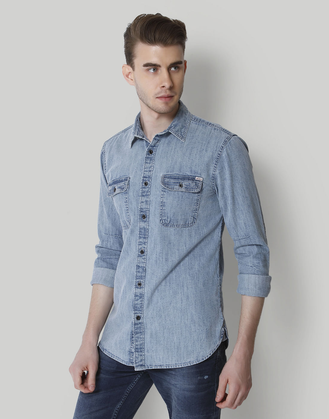 Blue Denim Shirt