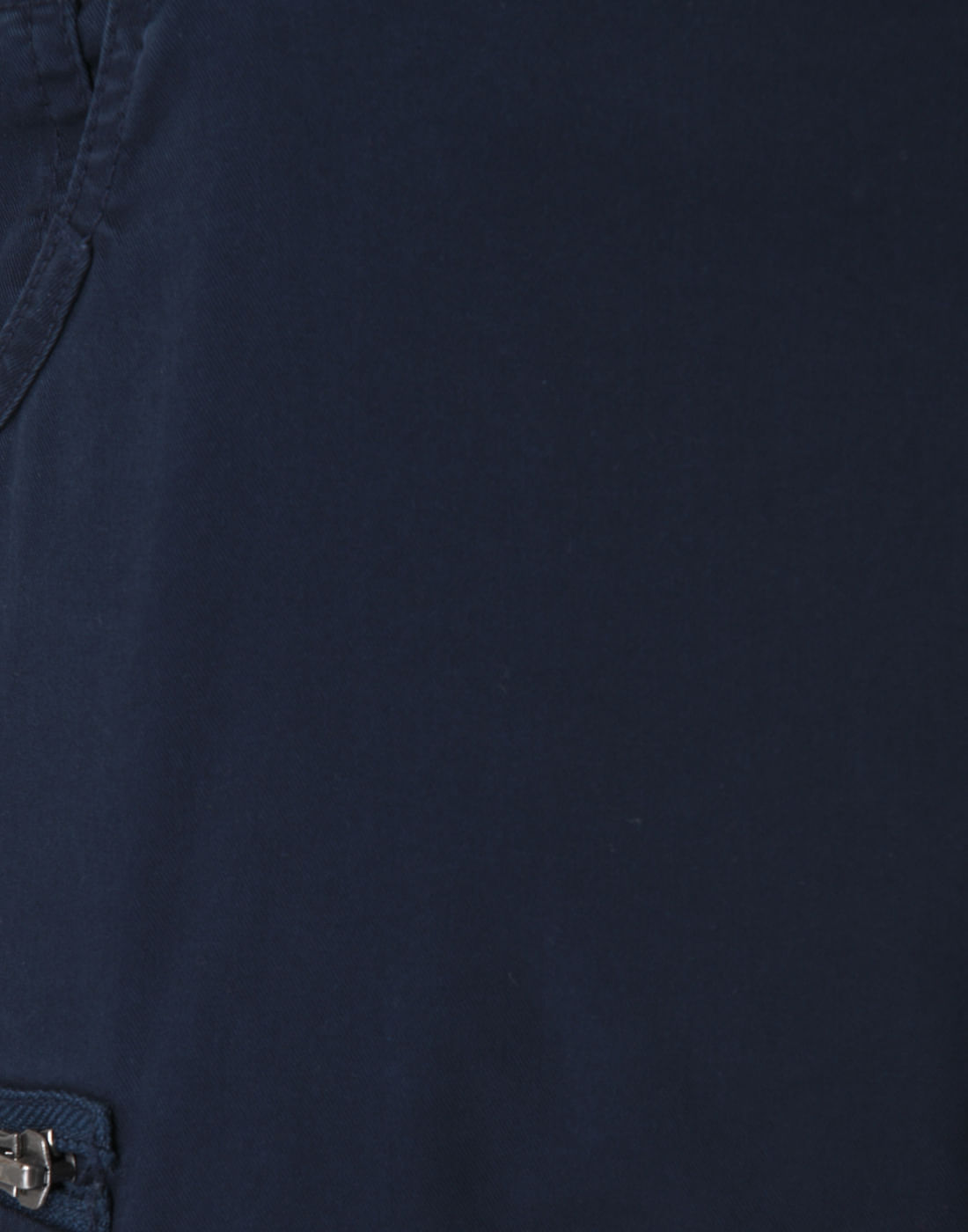 Blue Mid Rise Trouser