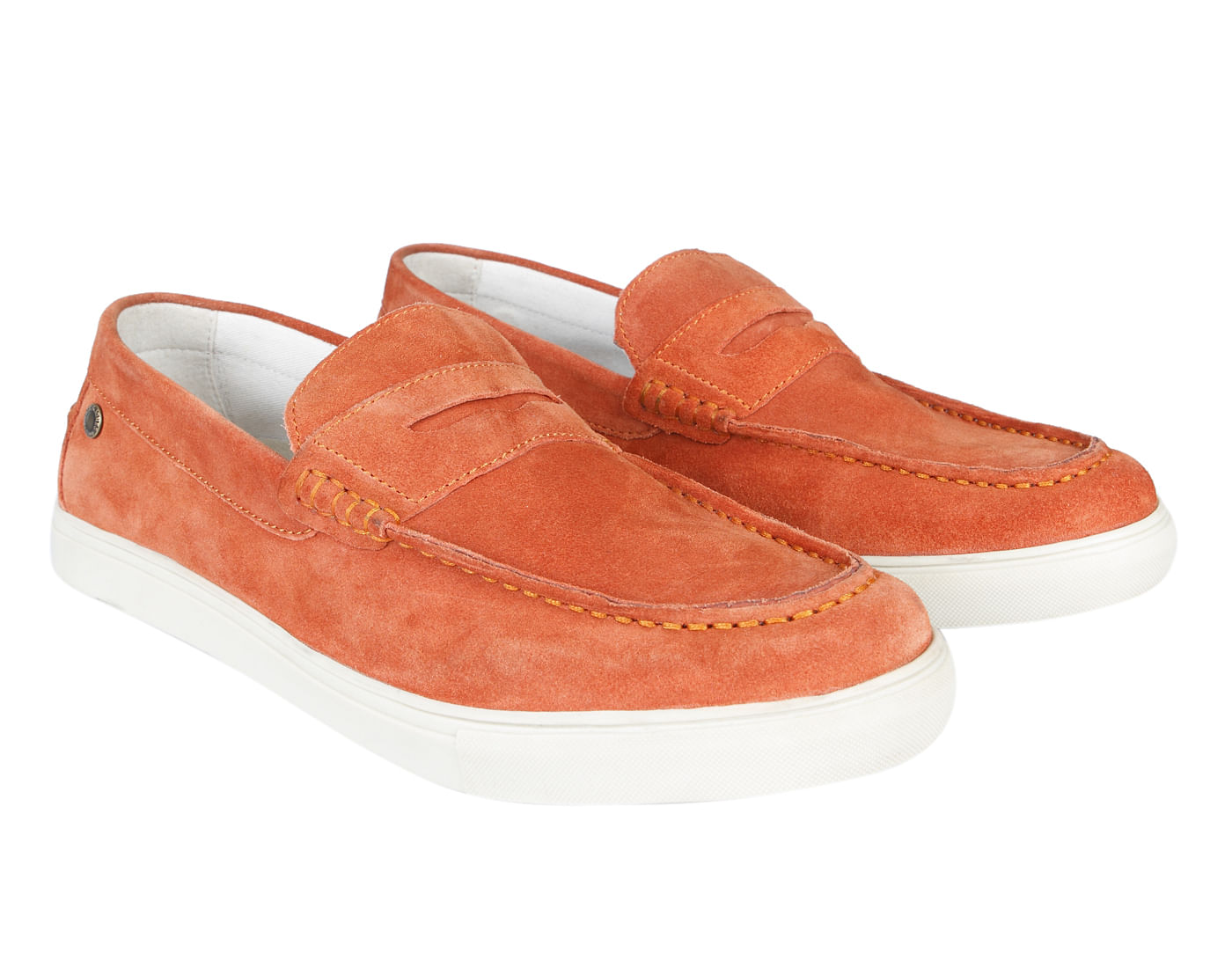 Orange Loafers