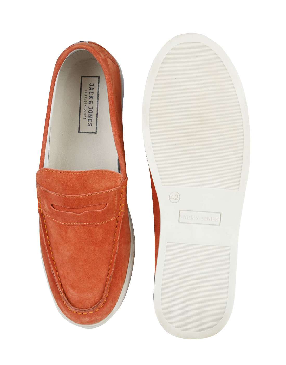 Orange Loafers