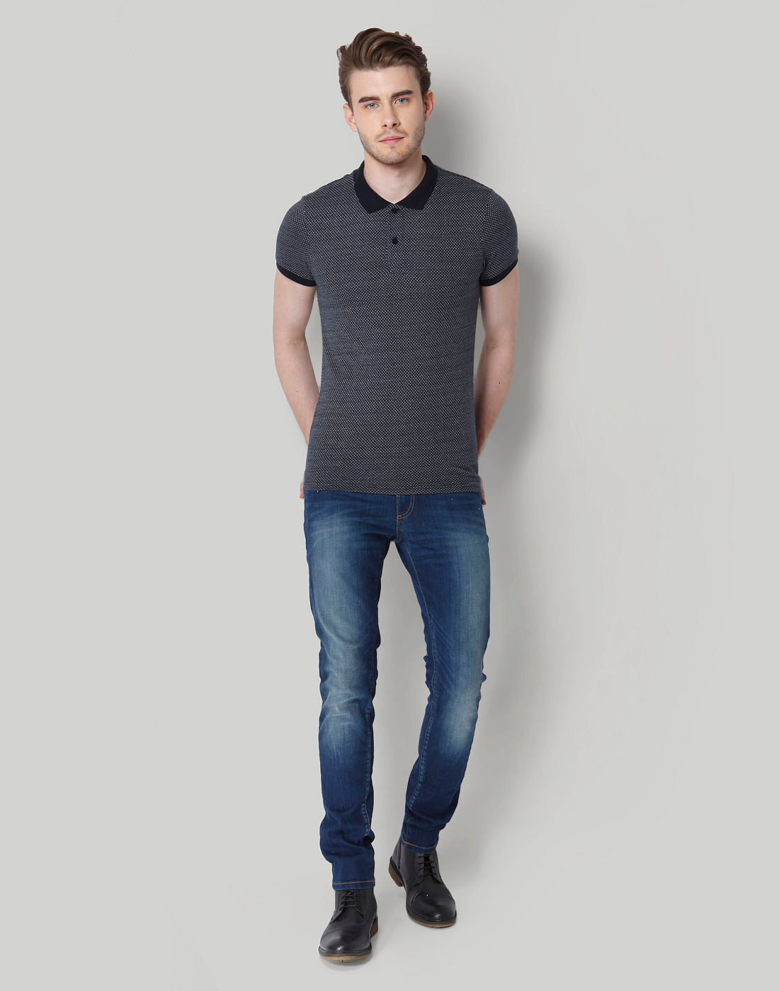 Black Polo T-Shirt