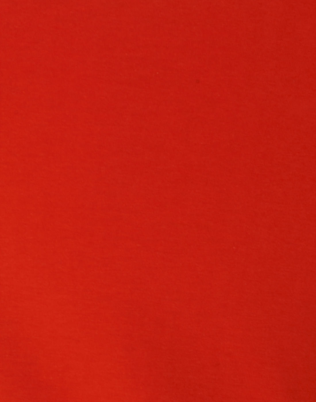 Red Text Print Crew Neck T-Shirt