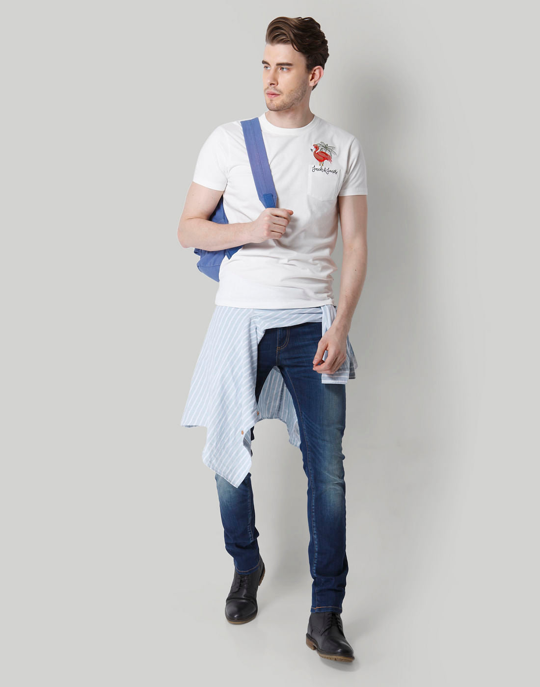 White Crew Neck T-Shirt