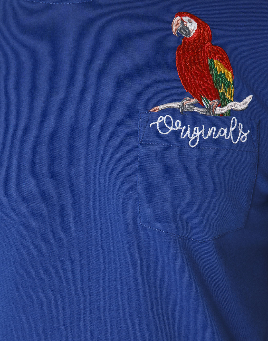 Blue Crew Neck T-Shirt