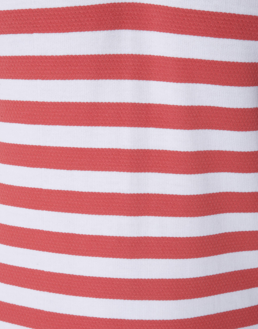 Rose Striped Polo T-Shirt