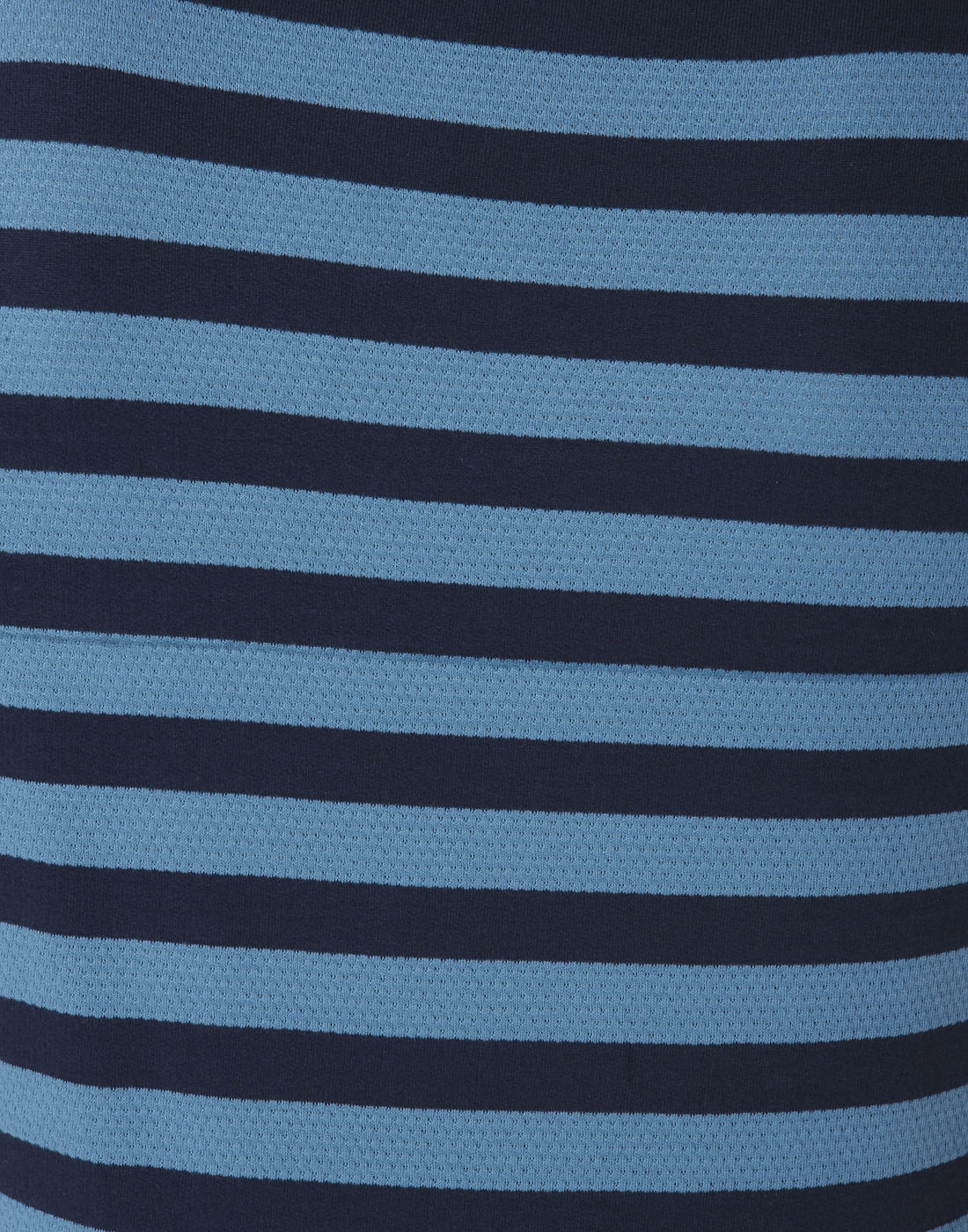 Turquoise Striped Polo T-Shirt