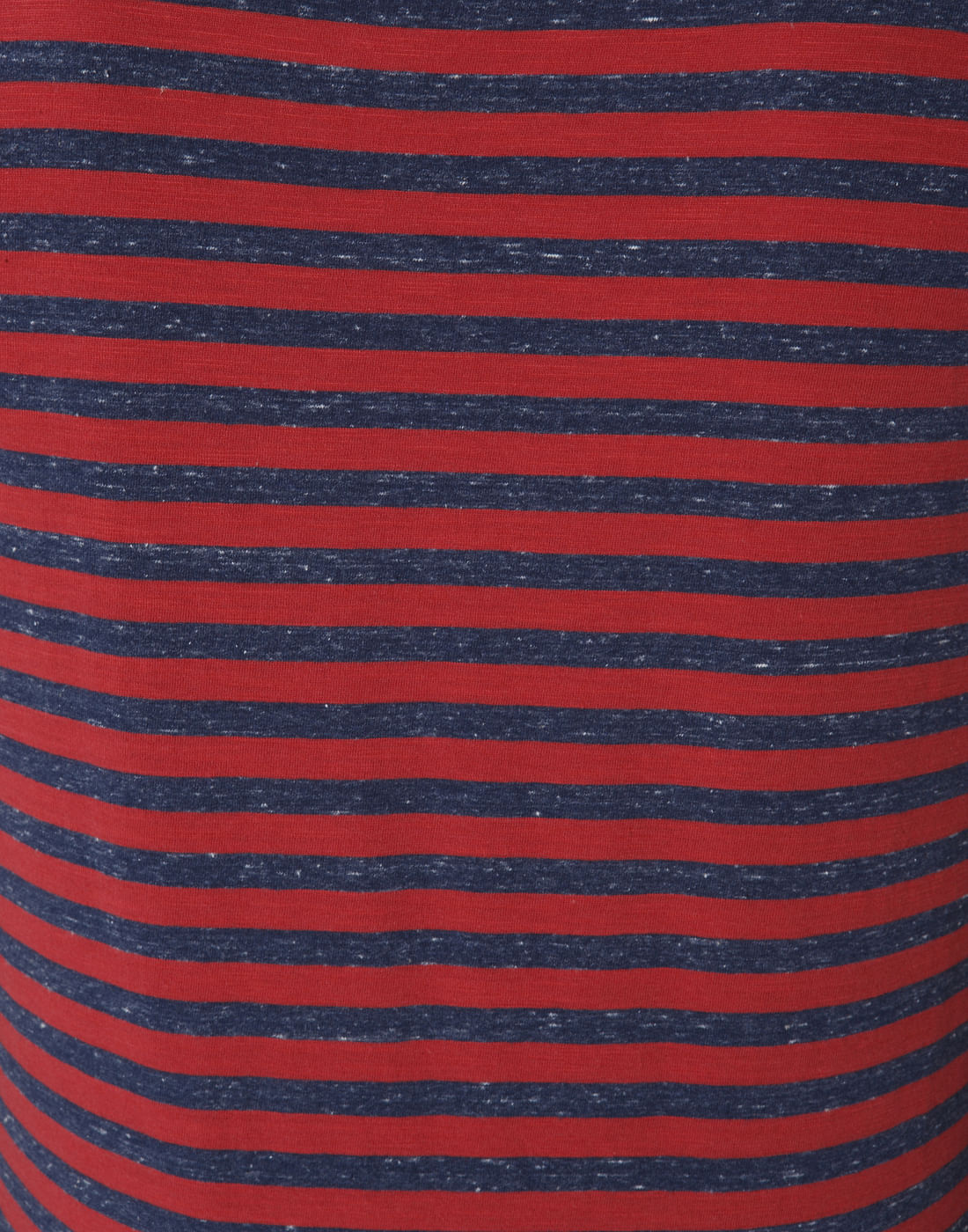 Red Striped Crew Neck T-Shirt