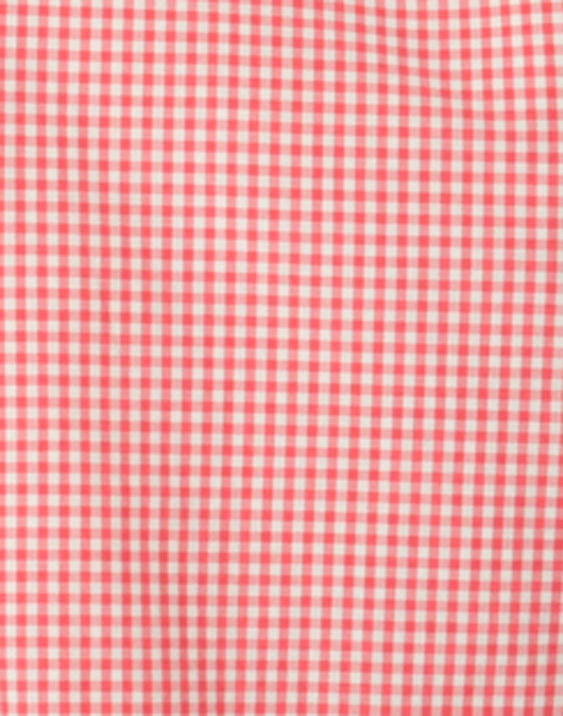 Pink Gingham Slim Fit Shirt