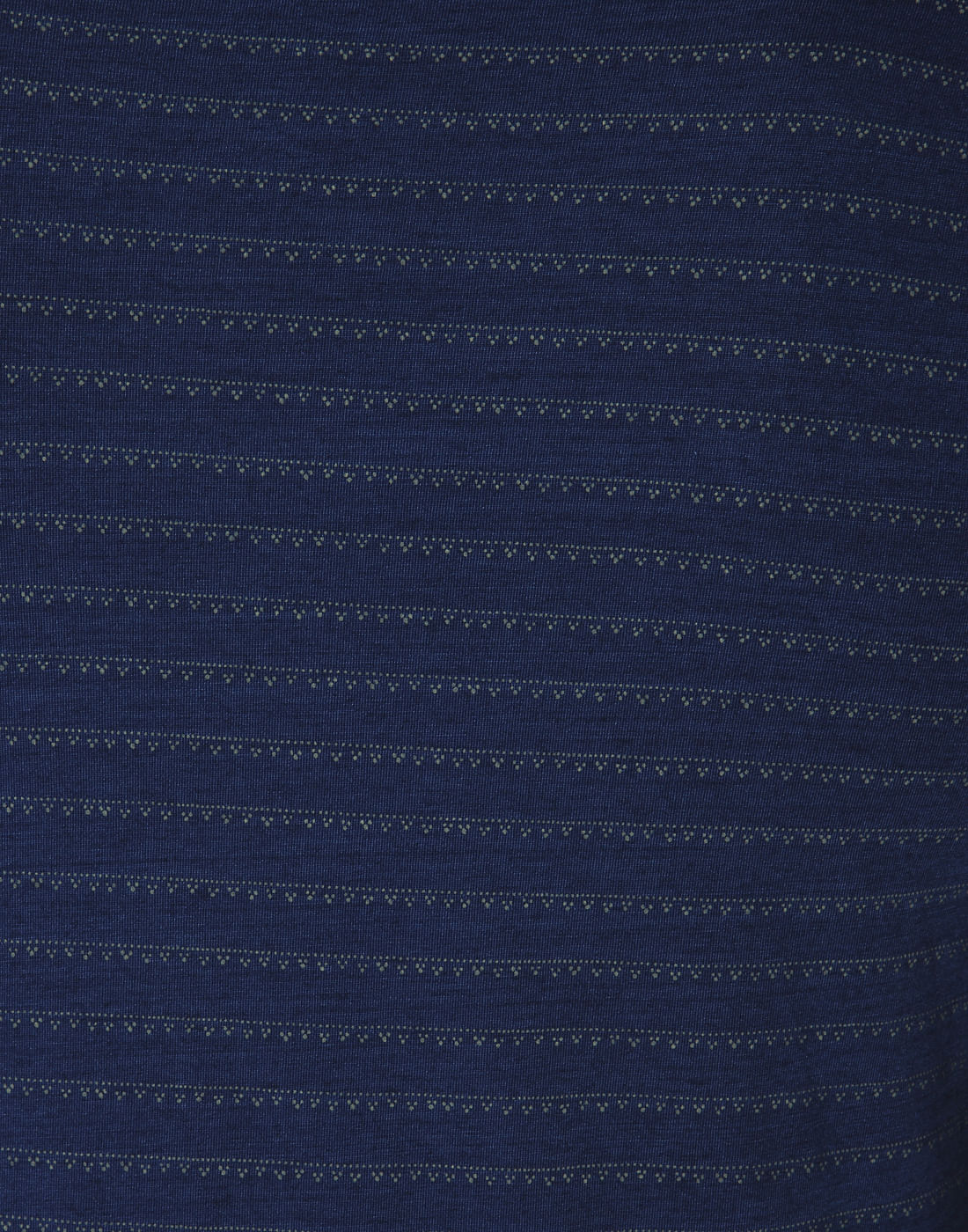 Blue Printed Crew Neck T-Shirt