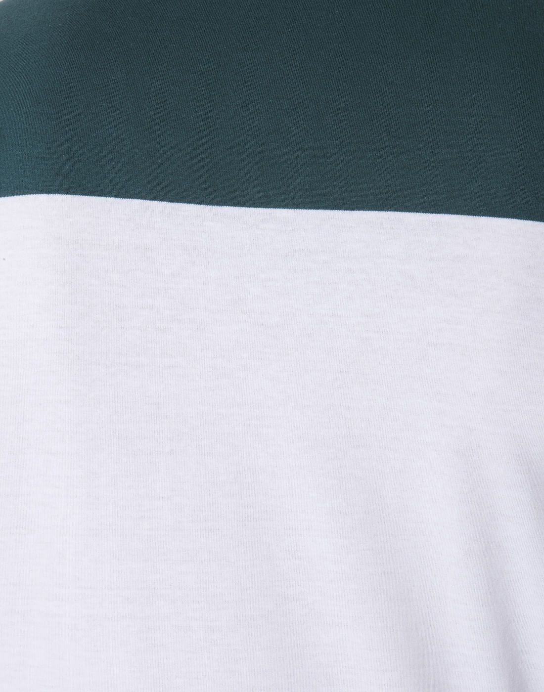 While Colour Blocked Polo T-Shirt