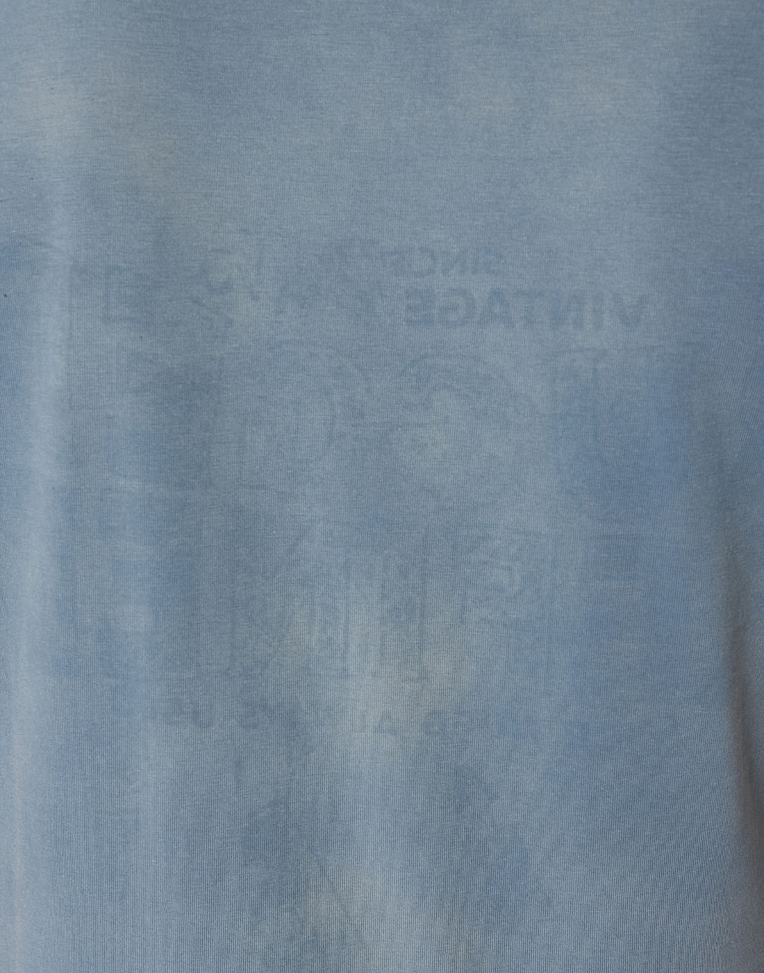 Turquoise Graphic Printed V-Neck T-Shirt