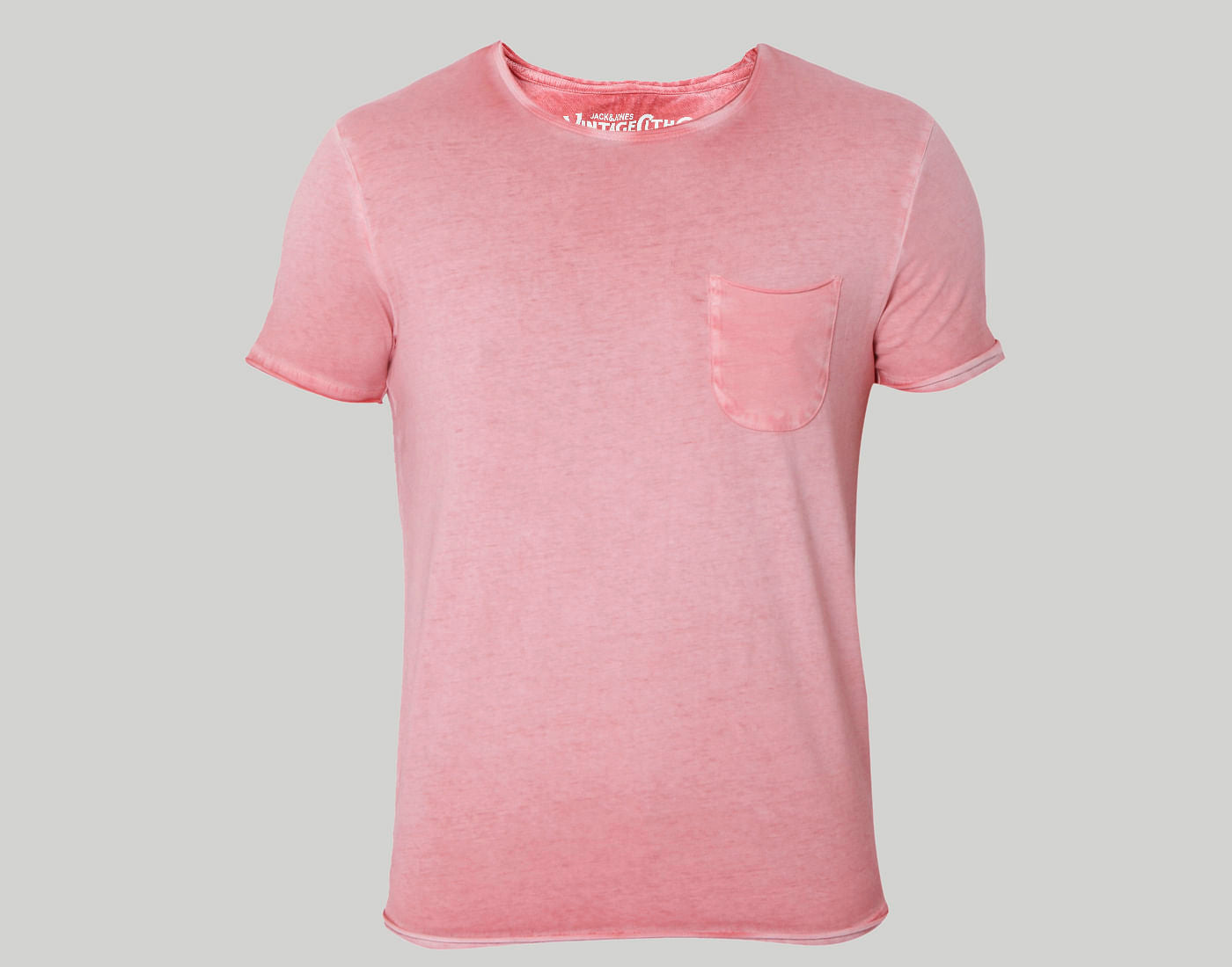Pink Crew Neck T-Shirt