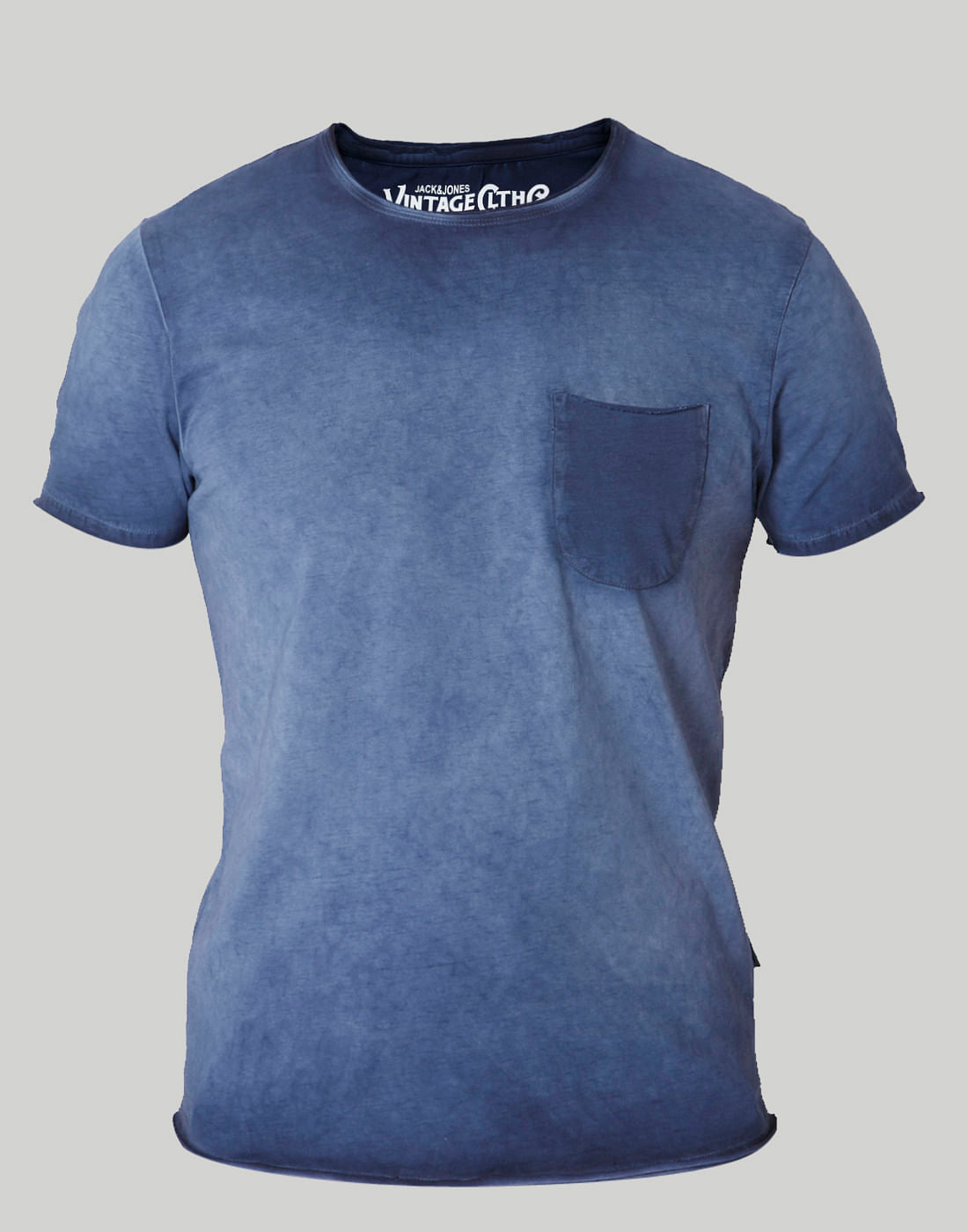 Blue Crew Neck T-Shirt