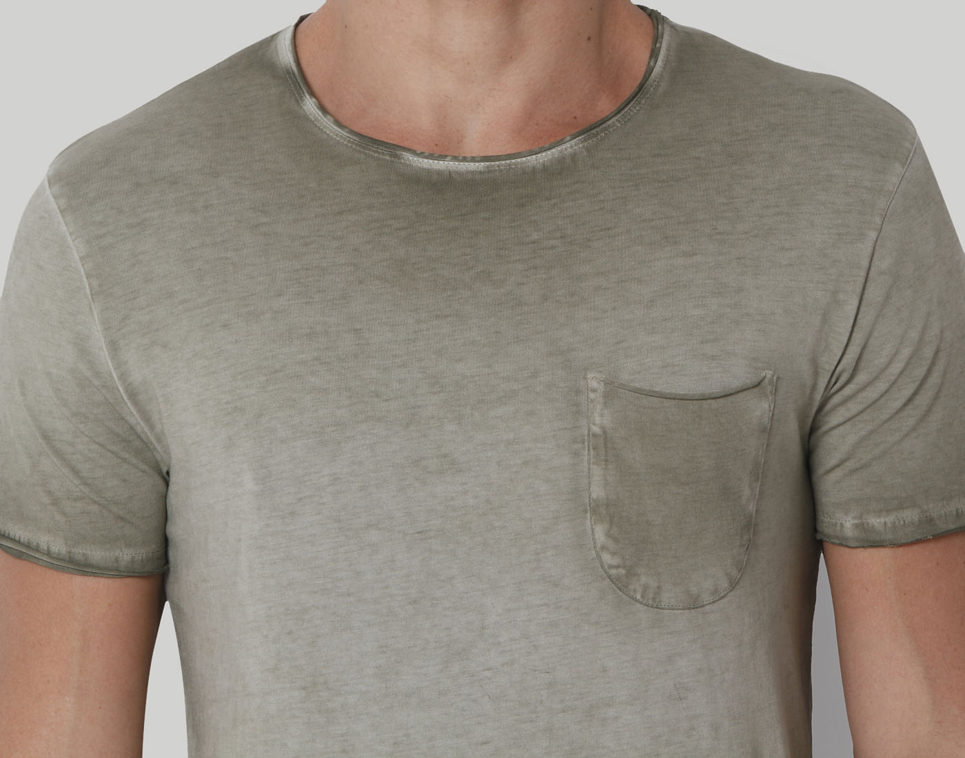Green Crew Neck T-Shirt