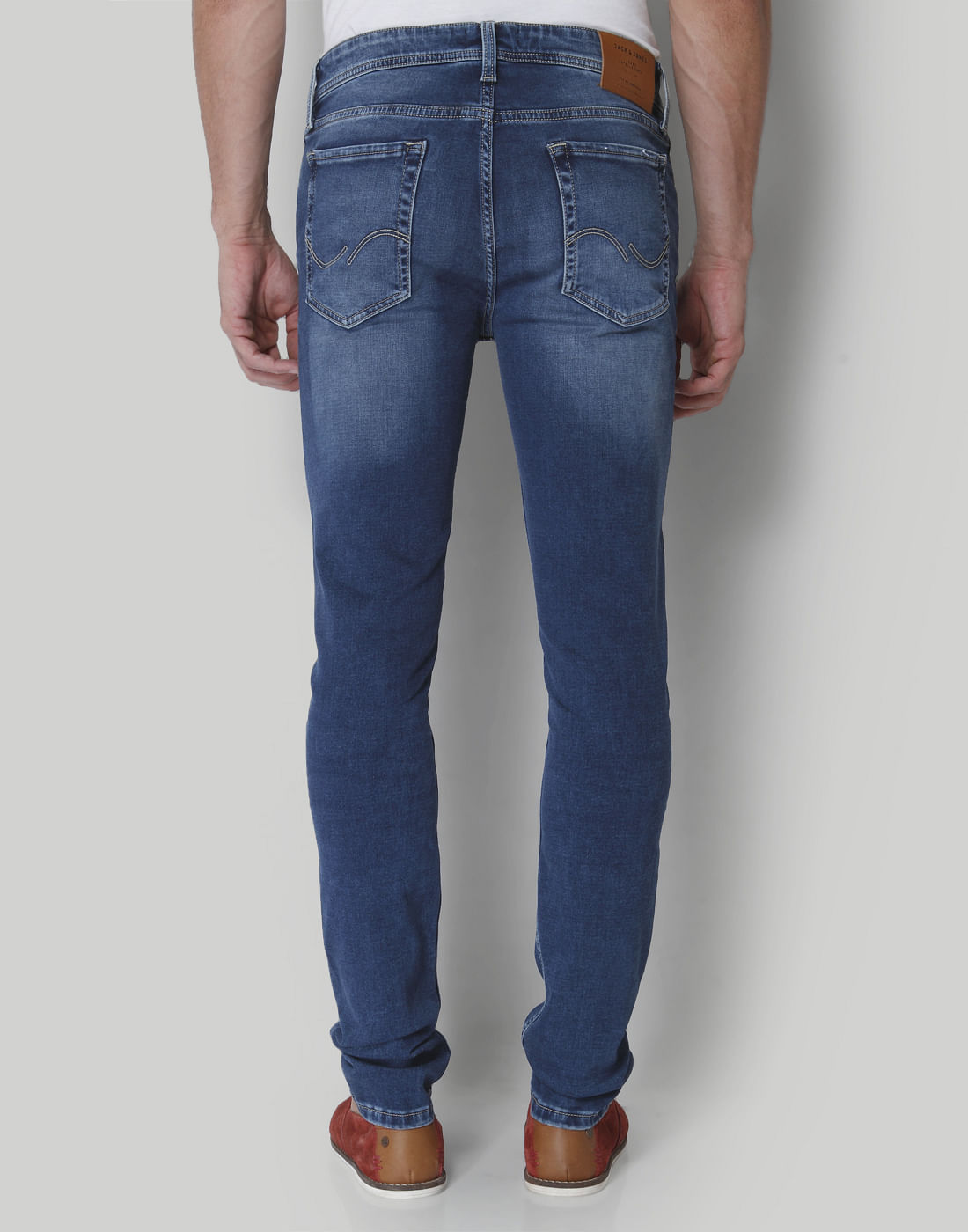 Blue Low Rise Skinny Fit Jeans