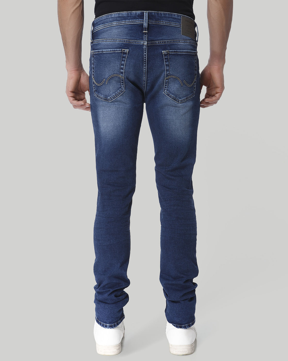 Blue Low Rise Skinny Fit Jeans